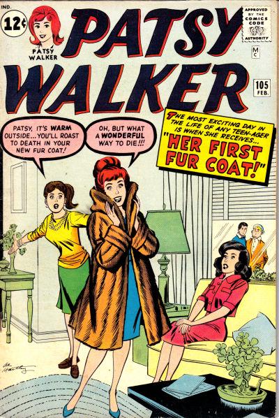 Patsy Walker #105 (1963) Comic Books Patsy Walker