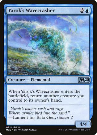 Yarok's Wavecrasher Magic Core Set 2020