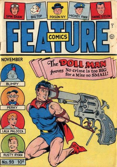 Feature Comics #93 (1945) Comic Books Feature Comics