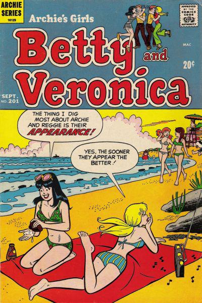 Archie's Girls Betty and Veronica #201 (1972) Comic Books Archie's Girls Betty and Veronica