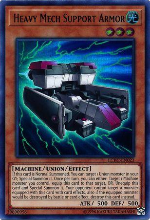 Heavy Mech Support Armor LCKC-EN023 YuGiOh Legendary Collection Kaiba Mega Pack