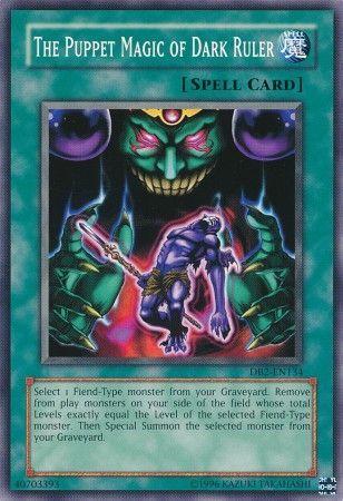 The Puppet Magic of Dark Ruler DB2-EN134 YuGiOh Dark Beginning 2
