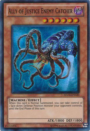 Ally of Justice Enemy Catcher HA02-EN020 YuGiOh Hidden Arsenal 2