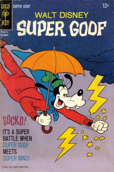 Walt Disney Super Goof #9 (1967) Comic Books Walt Disney Super Goof