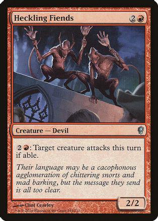 Heckling Fiends [Foil] (Magic Conspiracy)