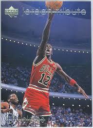 Michael Jordan #MJ20 1997 Upper Deck Michael Jordan Tribute Basketball