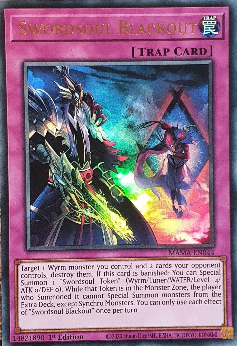 Swordsoul Blackout MAMA-EN044 YuGiOh Magnificent Mavens