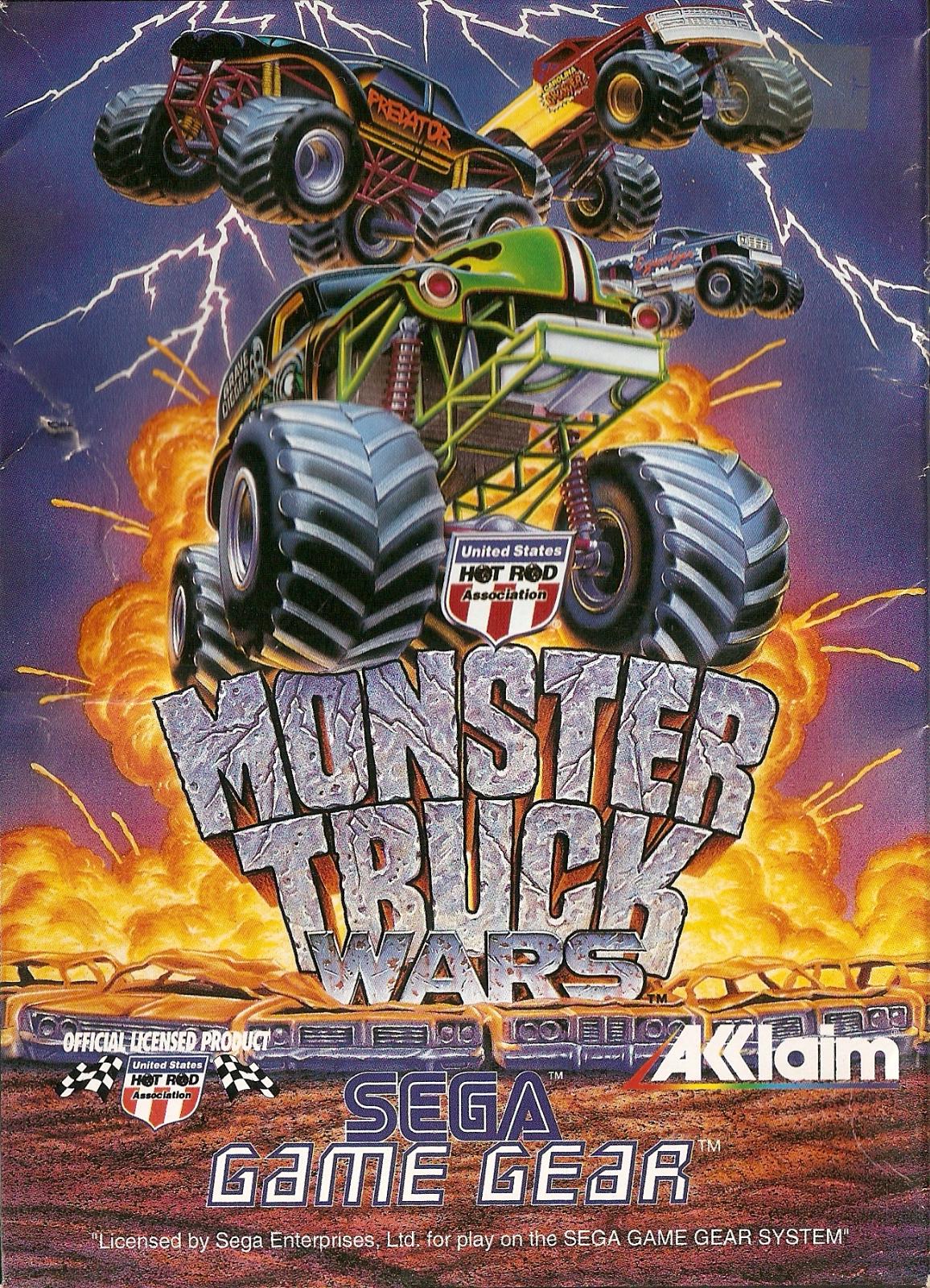 Monster Truck Wars PAL Sega Game Gear
