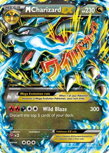 M Charizard EX #69 Cover Art