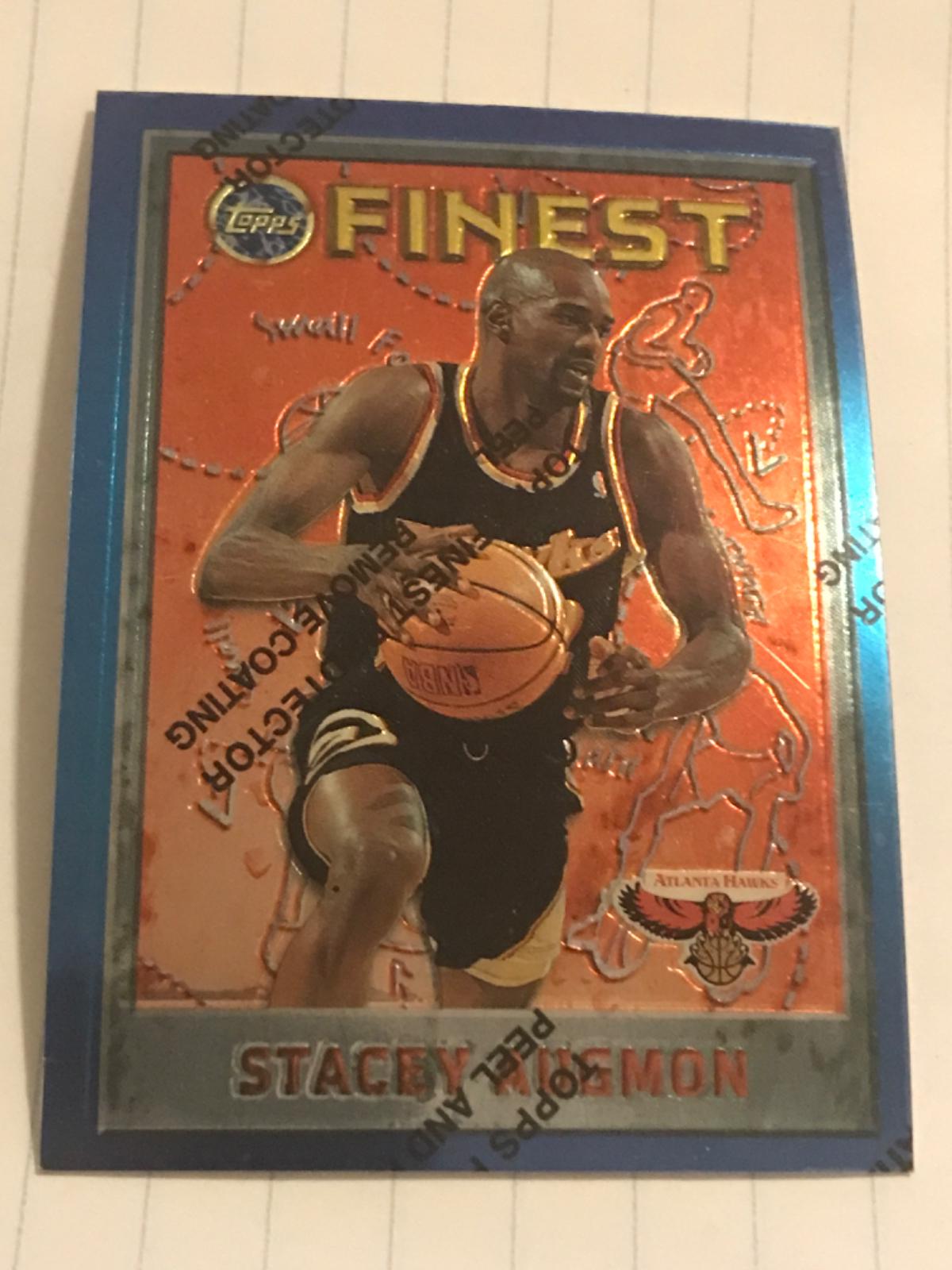 Stacey Augmon #2 Basketball Cards 1995 Finest
