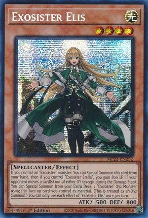 Exosister Elis MP23-EN252 YuGiOh 25th Anniversary Tin: Dueling Heroes Mega Pack