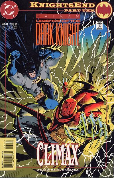 Batman: Legends of the Dark Knight #63 (1994) Comic Books Batman: Legends of the Dark Knight