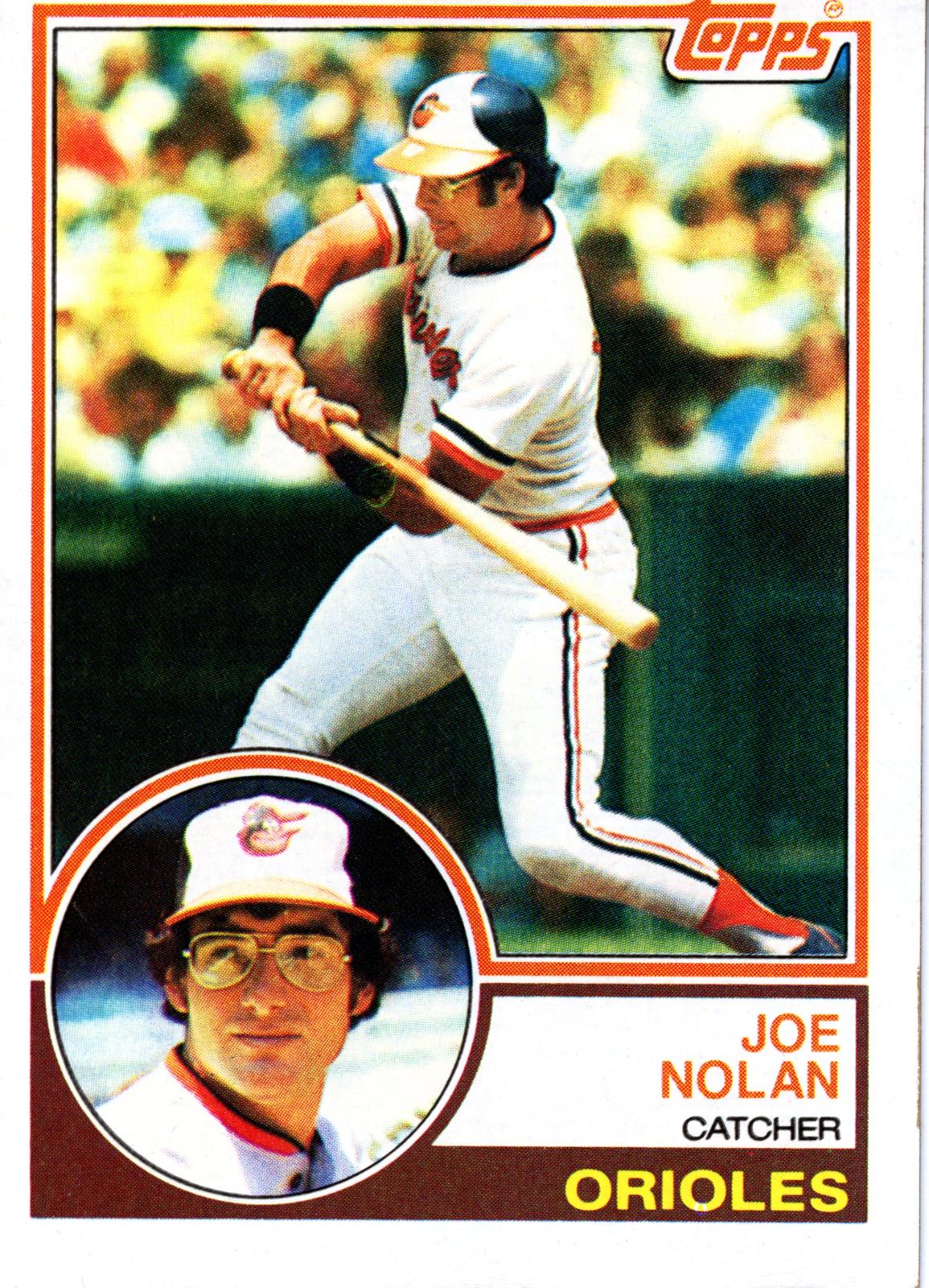 1983 Topps Joe Nolan #242 card