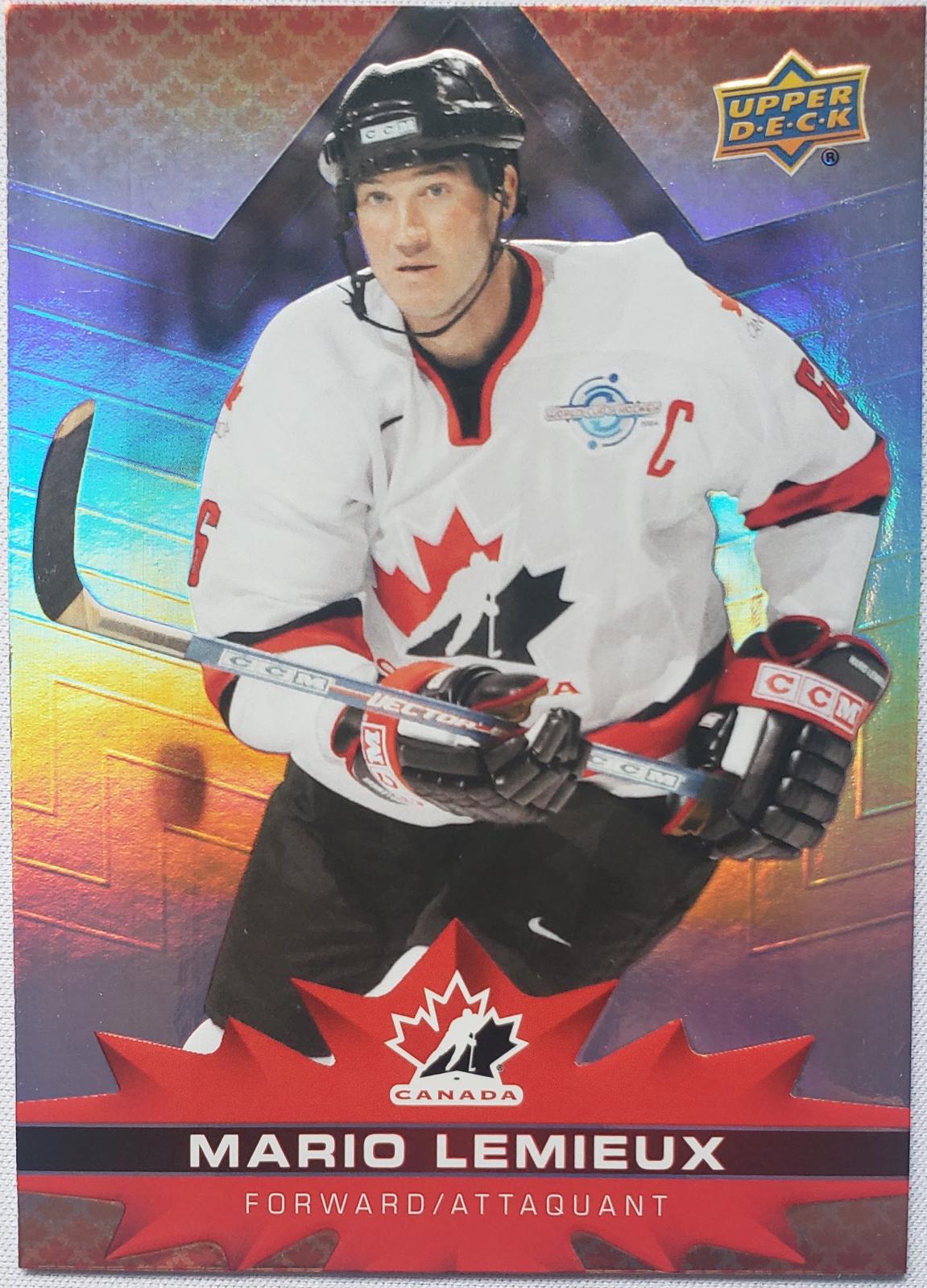 Mario Lemieux #99 2021 Upper Deck Tim Hortons Team Canada Hockey