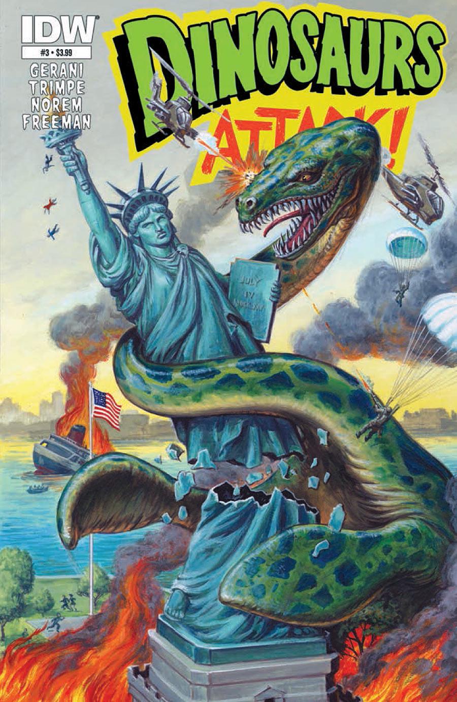 Dinosaurs Attack #3 (2013) Comic Books Dinosaurs Attack