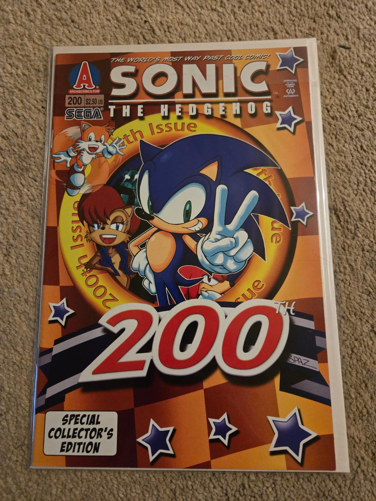 Sonic The Hedgehog #200 (2009) Comic Books Sonic the Hedgehog