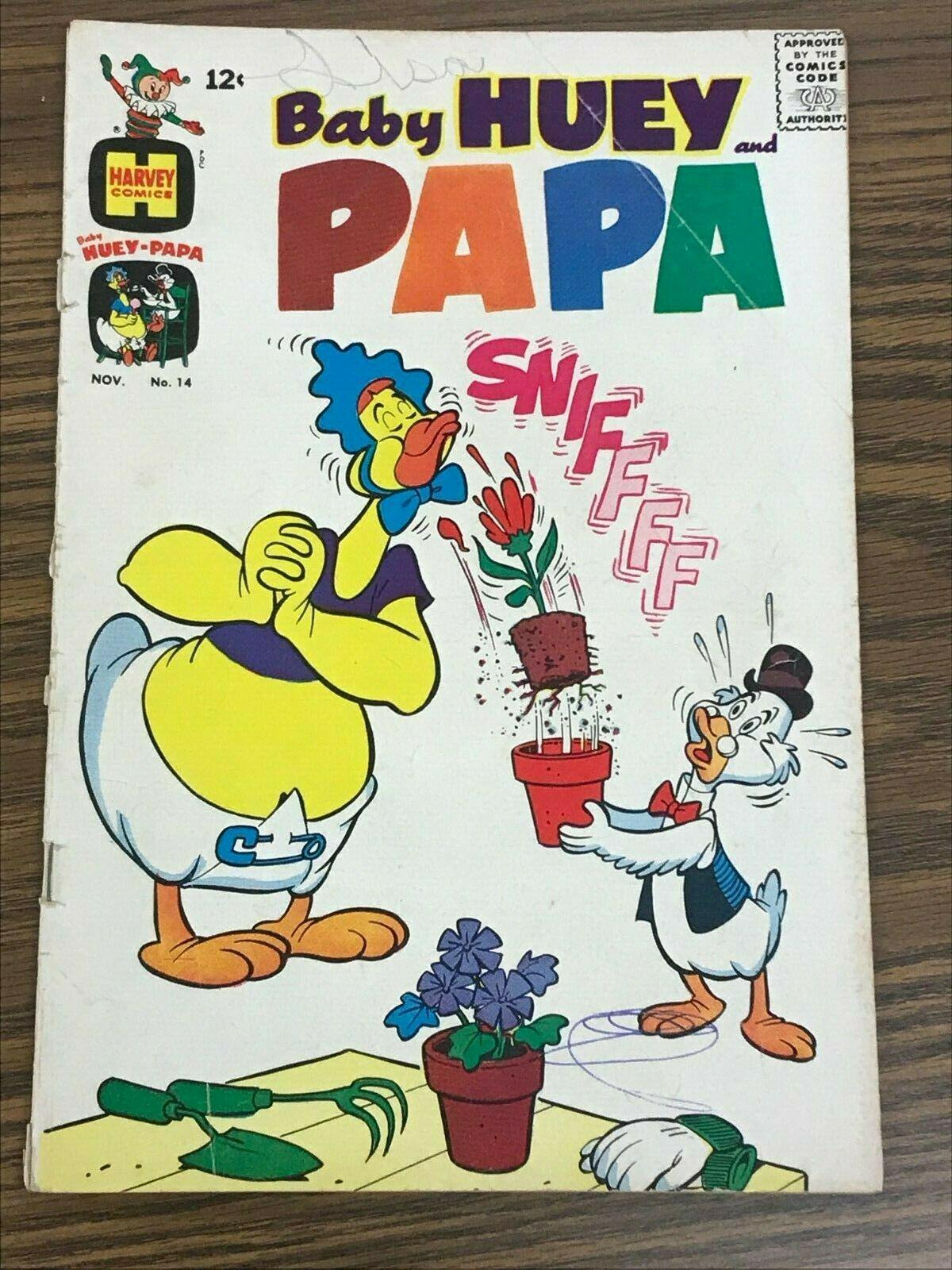 Baby Huey and Papa #14 (1964) Comic Books Baby Huey and Papa