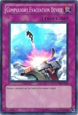 Compulsory Evacuation Device TU04-EN005 YuGiOh Turbo Pack: Booster Four