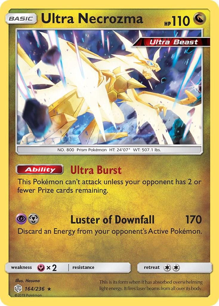 Ultra Necrozma #164 Pokemon Cosmic Eclipse