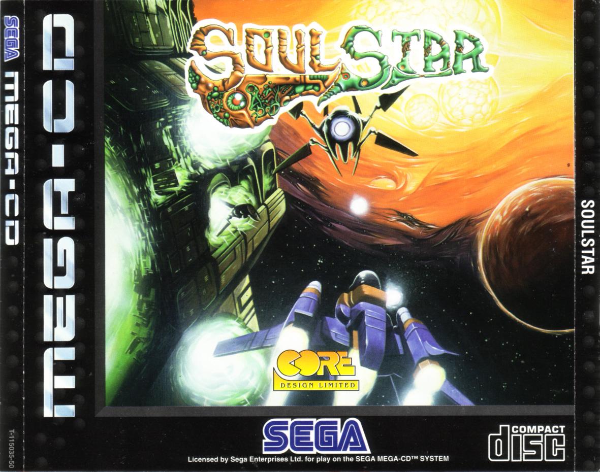 Soul Star PAL Sega Mega CD