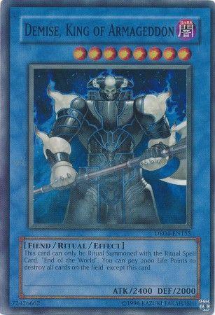 Demise, King of Armageddon DR04-EN155 YuGiOh Dark Revelation Volume 4