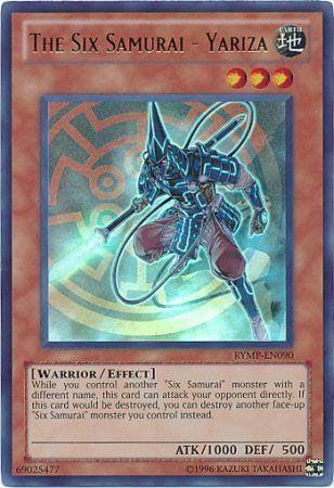 The Six Samurai - Yariza RYMP-EN090 YuGiOh Ra Yellow Mega Pack