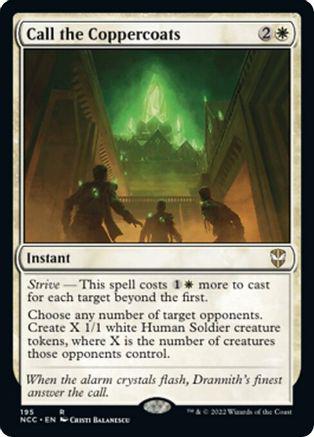 Call the Coppercoats #195 Magic New Capenna Commander