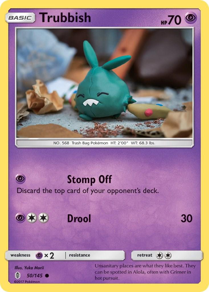 Trubbish #50 Pokemon Guardians Rising