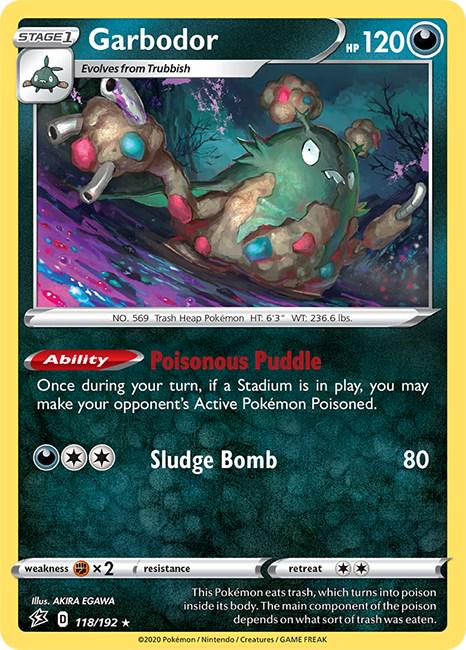 Garbodor #118 Pokemon Rebel Clash