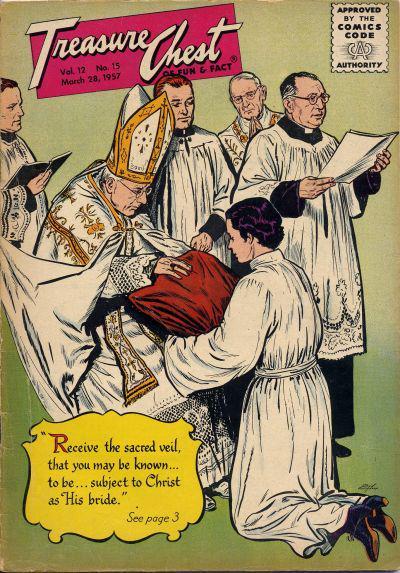 Treasure Chest of Fun and Fact #15 221 (1957) Comic Books Treasure Chest of Fun and Fact