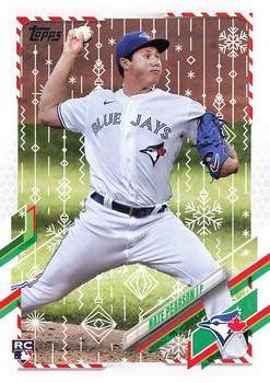 Nate Pearson #HW219 Baseball Cards 2021 Topps Holiday Mega Box