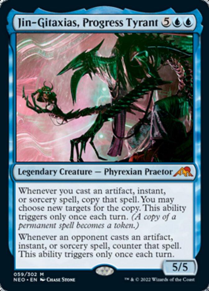 Jin-Gitaxias, Progress Tyrant #59 Magic Kamigawa: Neon Dynasty
