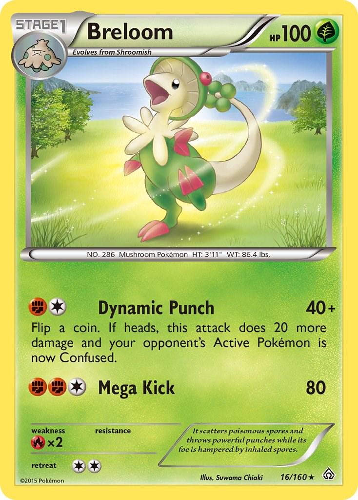 Breloom #16 Pokemon Primal Clash