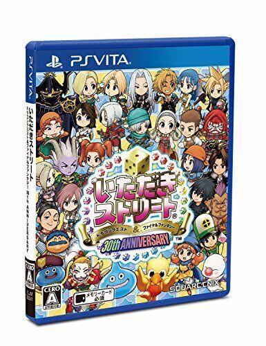 Itadaki Street: Dragon Quest and Final Fantasy 30th Anniversary JP Playstation Vita