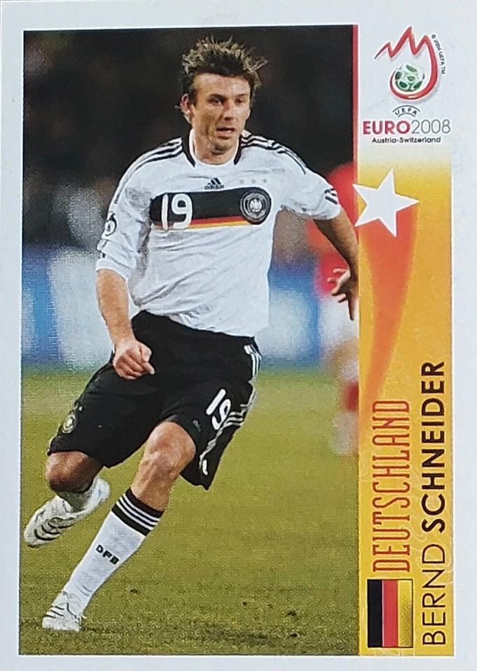 Bernd Schneider #488 2008 Panini UEFA Euro Sticker