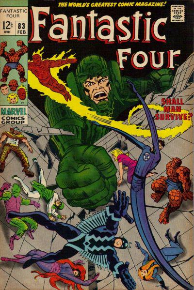 Fantastic Four #83 (1969) Comic Books Fantastic Four