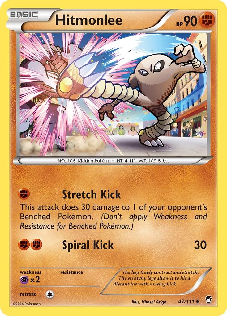 Hitmonlee #47 Pokemon Furious Fists
