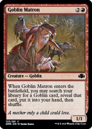 Goblin Matron #123 Magic Dominaria Remastered