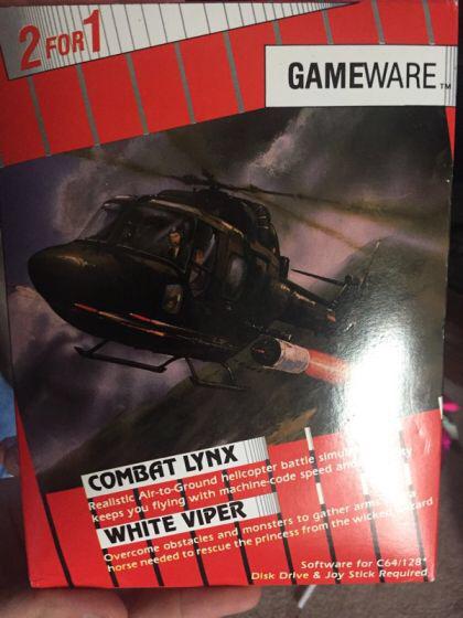Combat Lynx and White Viper Commodore 64
