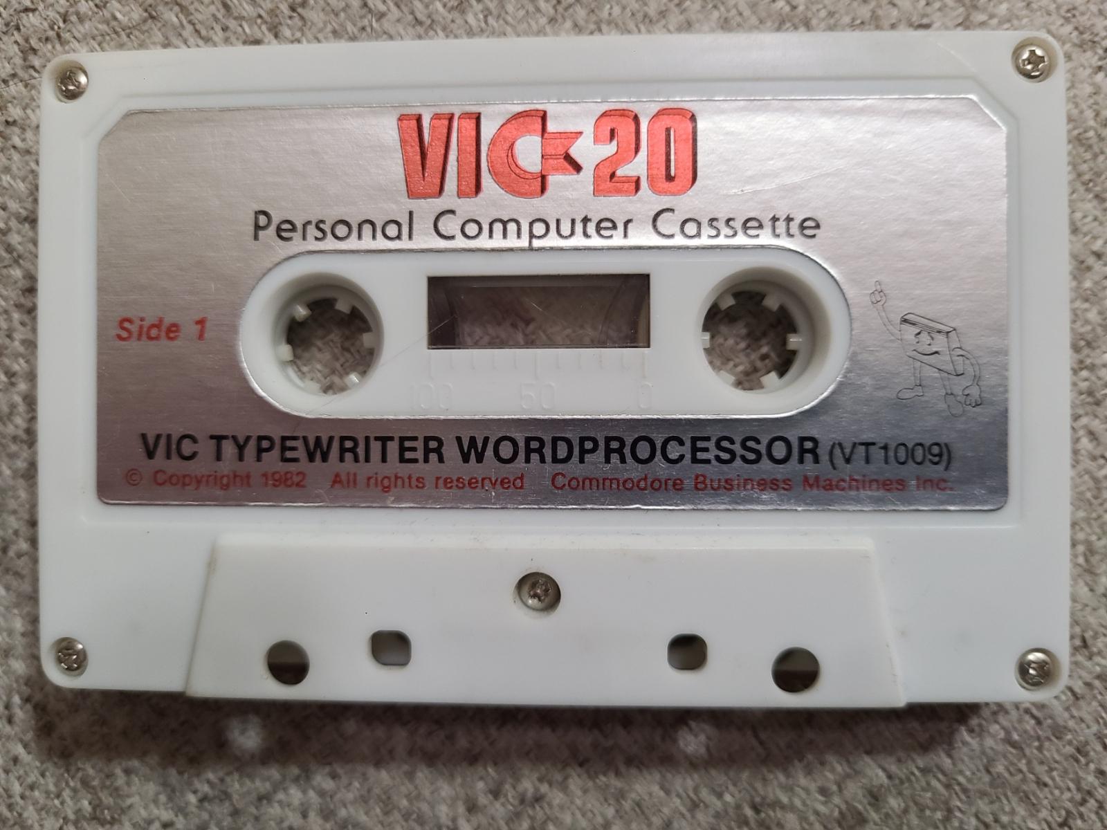VIC Typewriter Wordprocessor Vic-20