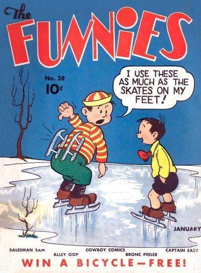 Funnies #28 (1939) Comic Books Funnies