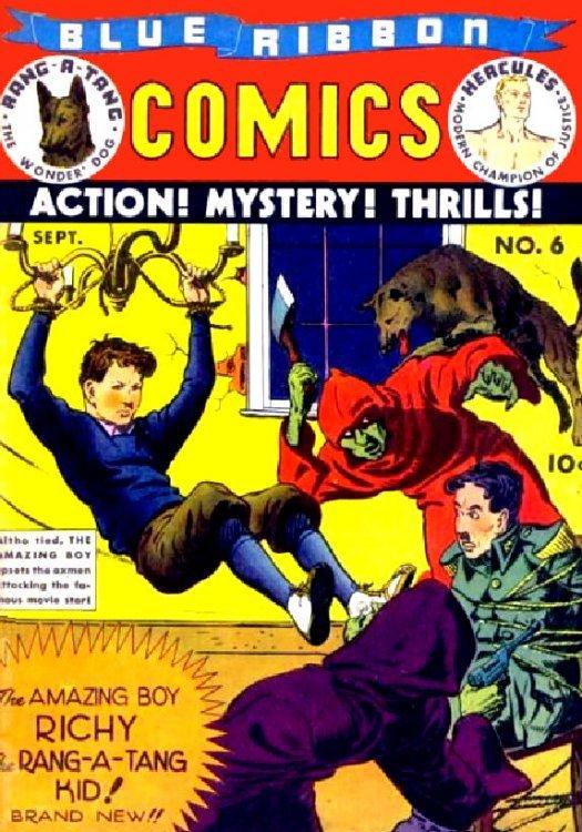 Blue Ribbon Comics #6 (1940) Comic Books Blue Ribbon Comics