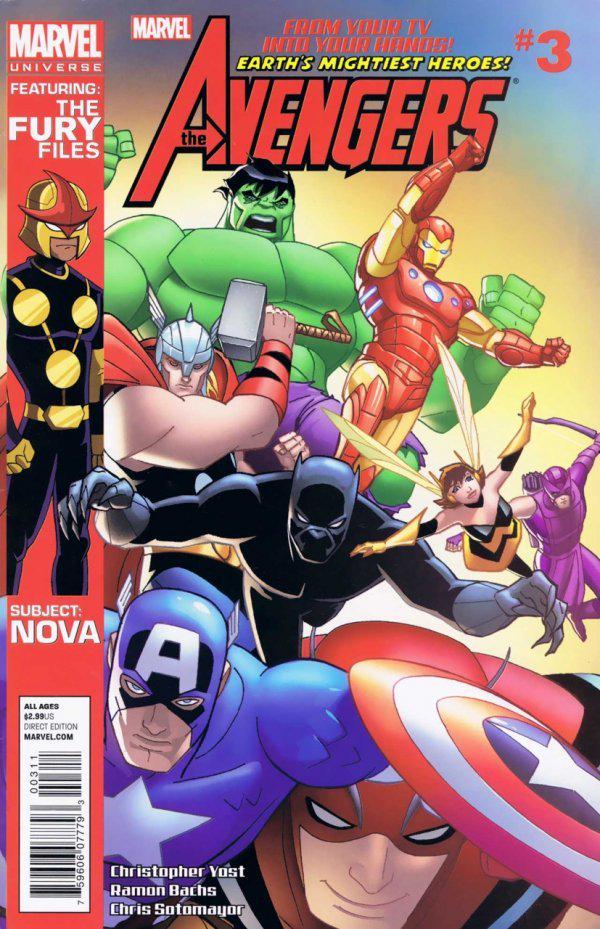 Marvel Universe Avengers: Earth's Mightiest Heroes #3 (2012) Comic Books Marvel Universe Avengers: Earth's Mightiest Heroes