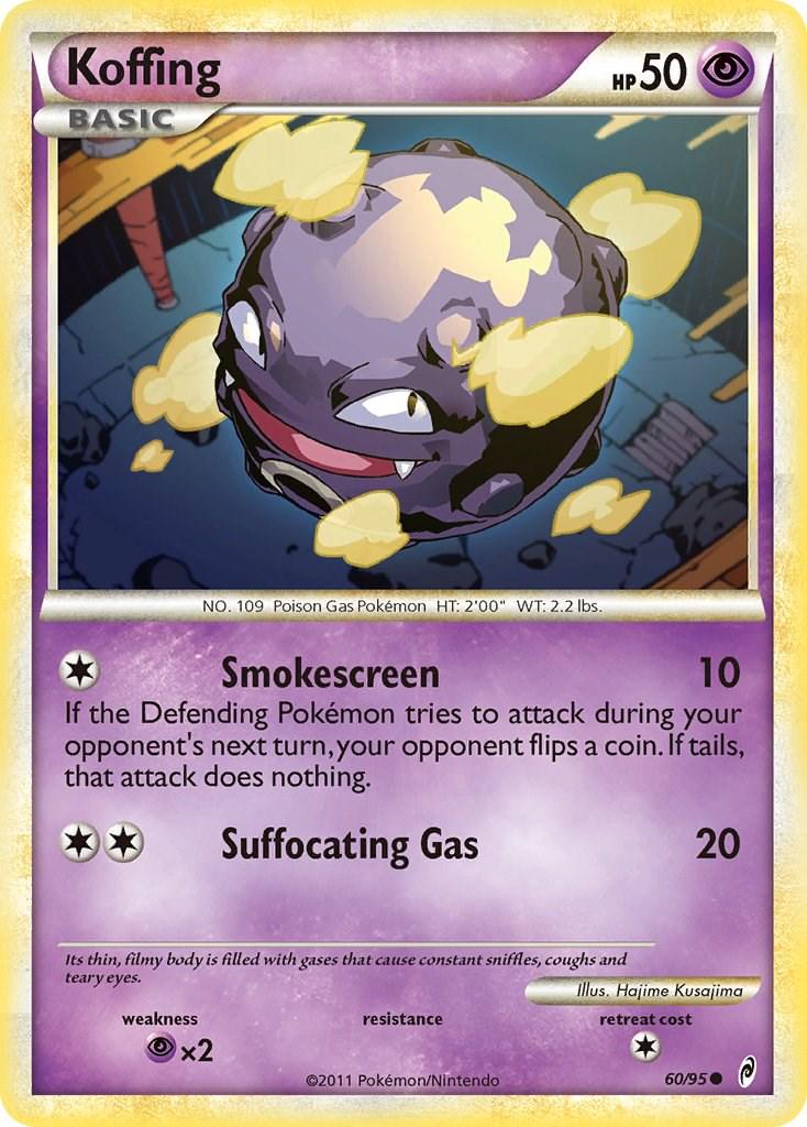 Koffing #60 Pokemon Call of Legends