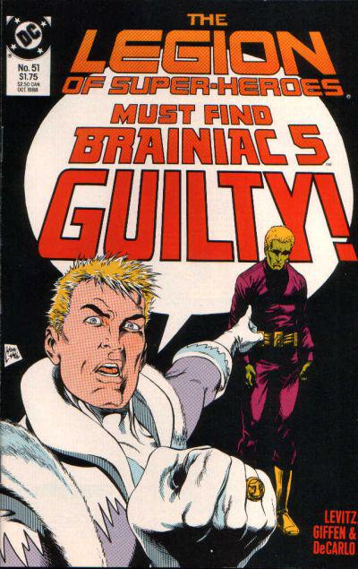 Legion of Super-Heroes #51 (1988) Comic Books Legion of Super-Heroes