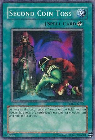 Second Coin Toss DB2-EN192 YuGiOh Dark Beginning 2