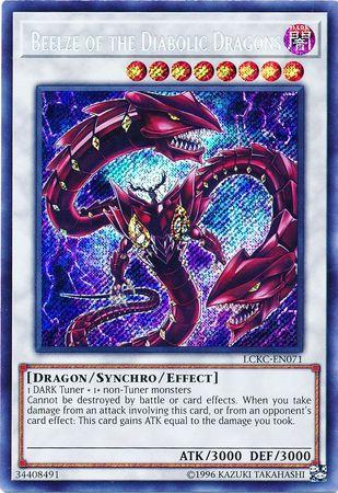 Beelze of the Diabolic Dragons LCKC-EN071 YuGiOh Legendary Collection Kaiba Mega Pack