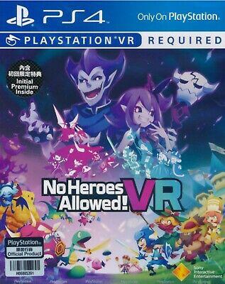 No Heroes Allowed! VR Playstation 4