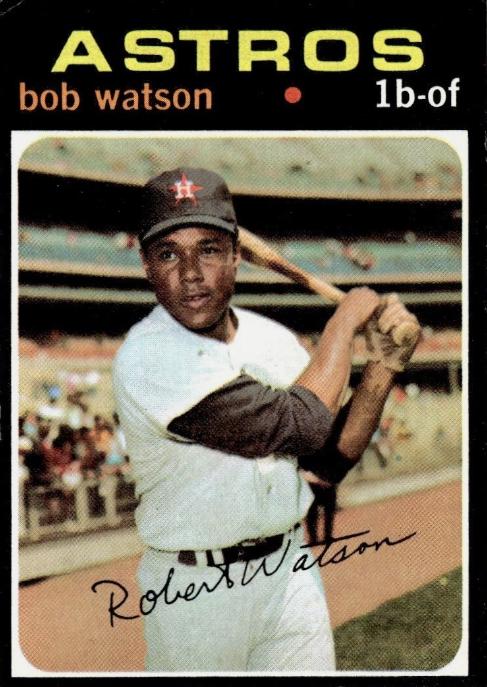 Bob Watson (1971 Topps)