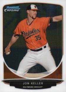 Jon Keller #149 2013 Bowman Chrome Mini Baseball
